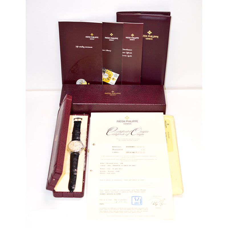 Patek Philippe Calatrava 5127G-001 White Dial Sep 2005