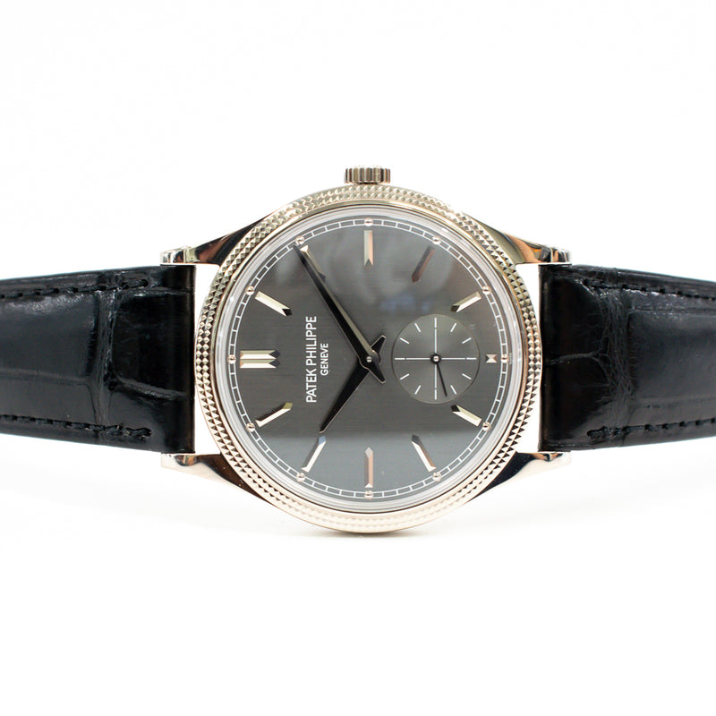 Patek Philippe Calatrava 6119G-001 Grey Dial Aug 2022