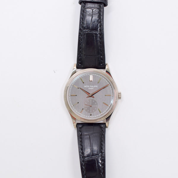 Patek Philippe Calatrava 6119G-001 Grey Dial Sep 2022
