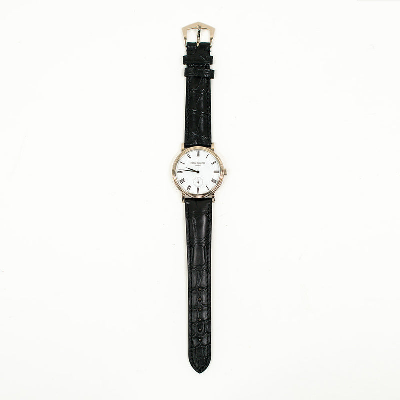 Patek Philippe Calatrava 7119G-010 White Roman Dial Feb 2011