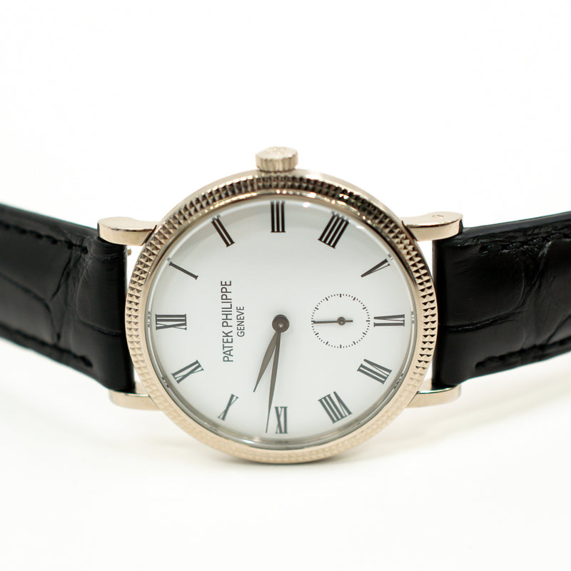 Patek Philippe Calatrava 7119G-010 White Roman Dial Feb 2011