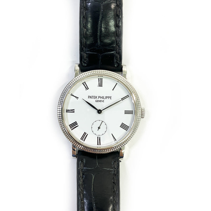 Patek Philippe Calatrava 7119G-010 White Roman Dial Oct 2013
