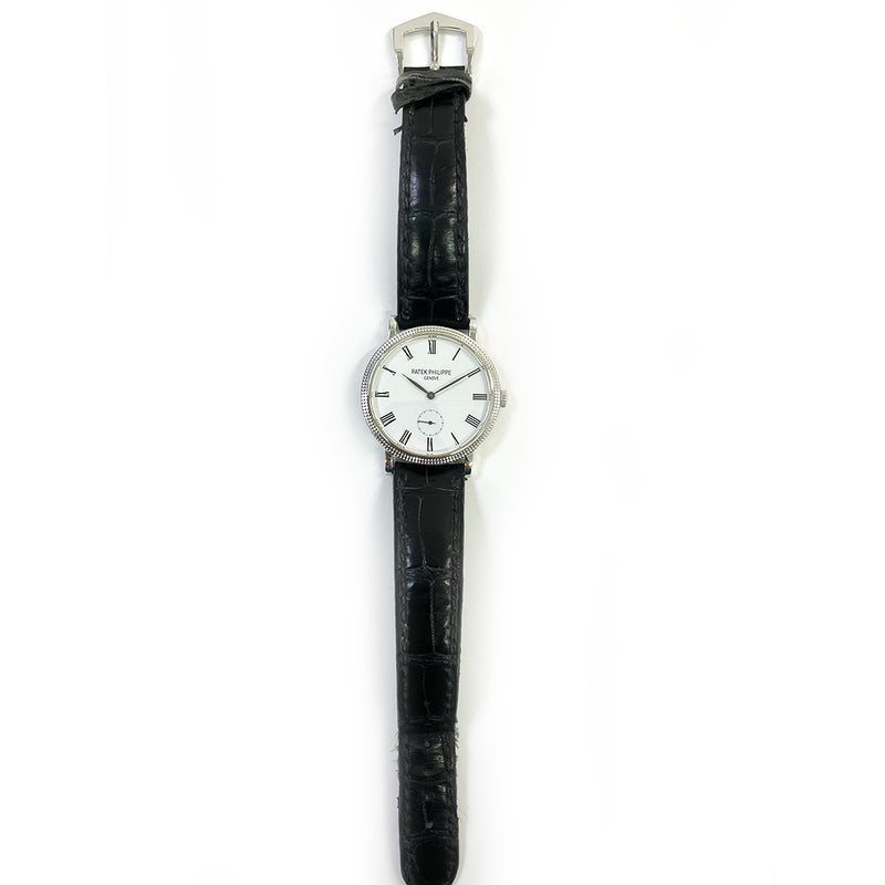 Patek Philippe Calatrava 7119G-010 White Roman Dial Oct 2013