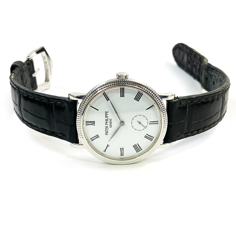Patek Philippe Calatrava 7119G-010 White Roman Dial Oct 2013