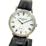 Patek Philippe Calatrava 7119G-010 White Roman Dial Oct 2013