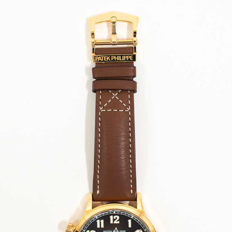 Patek Philippe Calatrava Pilots Travel 5524R-001 Brown Dial Jan 2019
