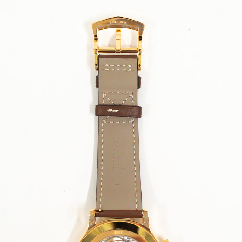 Patek Philippe Calatrava Pilots Travel 5524R-001 Brown Dial Jan 2019