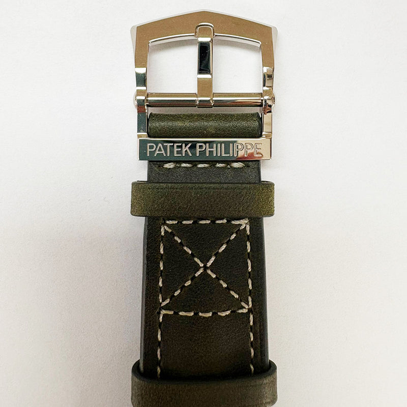 Patek Philippe Calatrava Pilots Travel Time 5924G-010 Green Dial 
