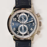 Patek Philippe Calatrava World Time 5924G-001 Blue Arabic Dial - View 3