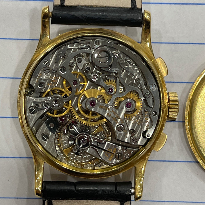 Patek Philippe Chronograph 130J Tifanny Breguet Dial Dec 1946