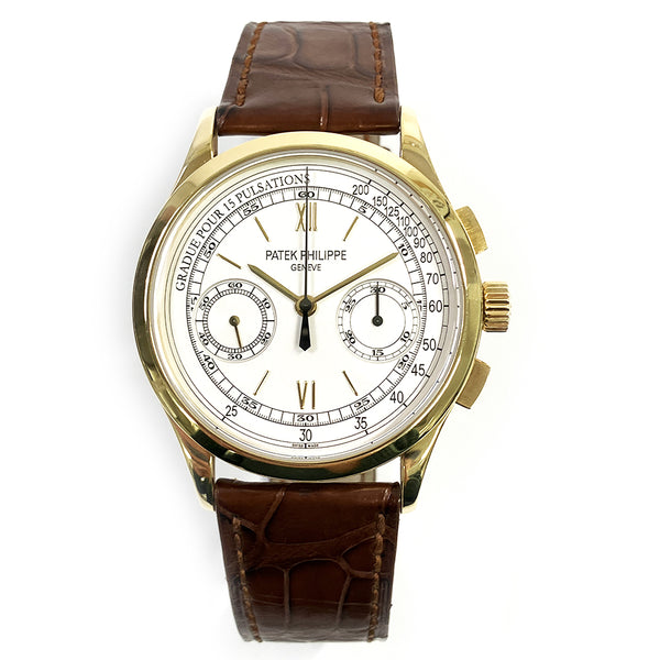 Patek Philippe Chronograph 5170J-001 Silver Dial Oct 2011