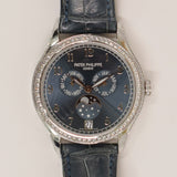 Patek Philippe Complicated Watch 4947G-001 Blue Arabic Dial Sep 2019 - View 3