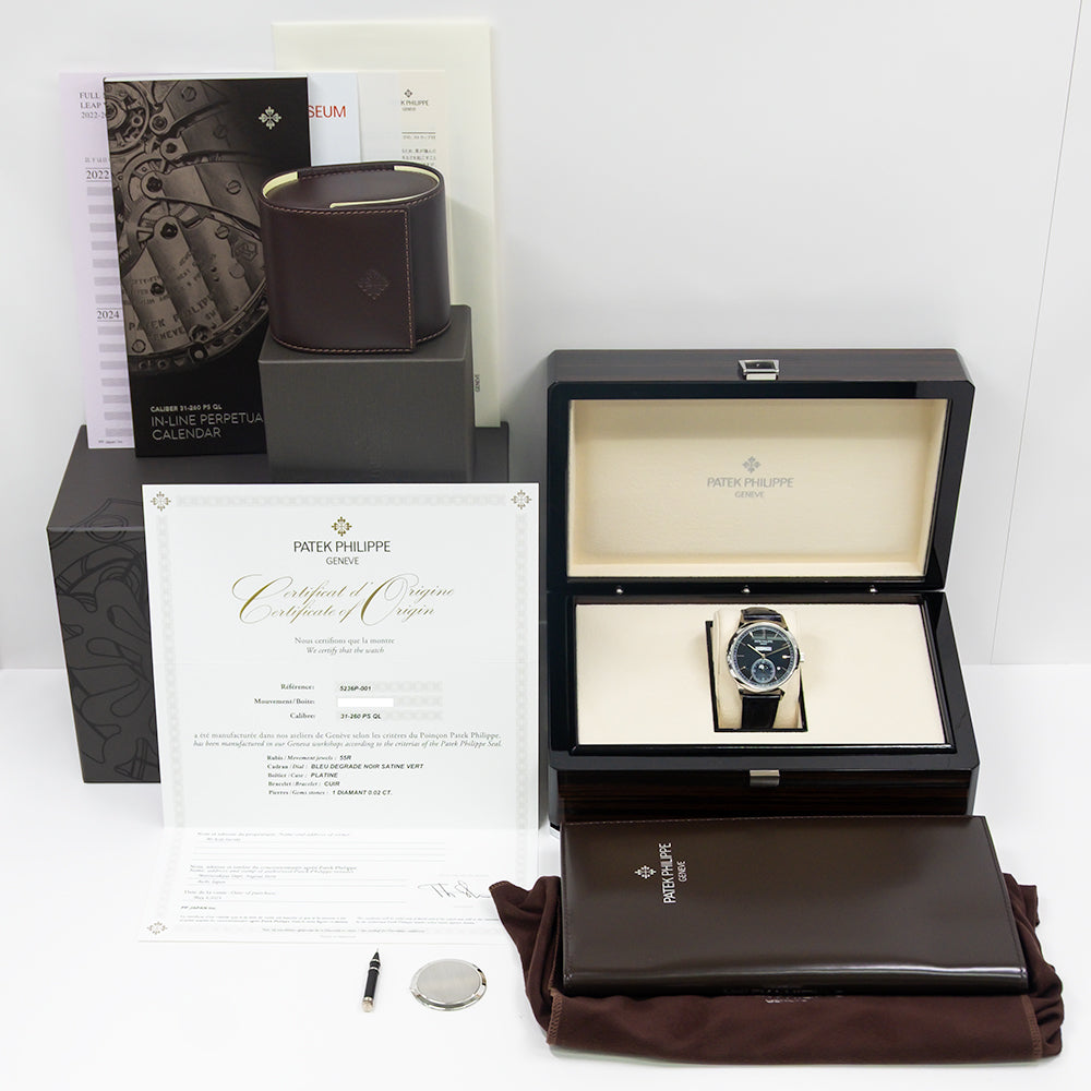 Patek Philippe Grand Complications 5236P-001 Blue Dial May 2023