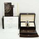 Patek Philippe Complications Annual Calendar 5396R-015 Blue Baguette Diamond Dial Oct 2021