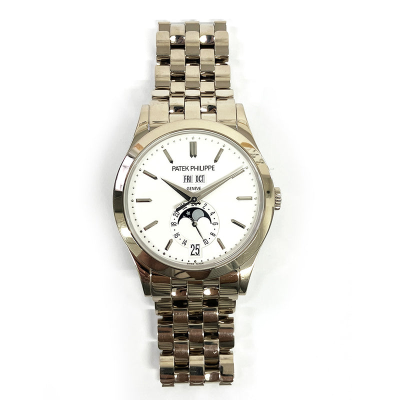 Patek Philippe Complications Annual Calendar 5396/1G-010 Silver Dial Mar 2015