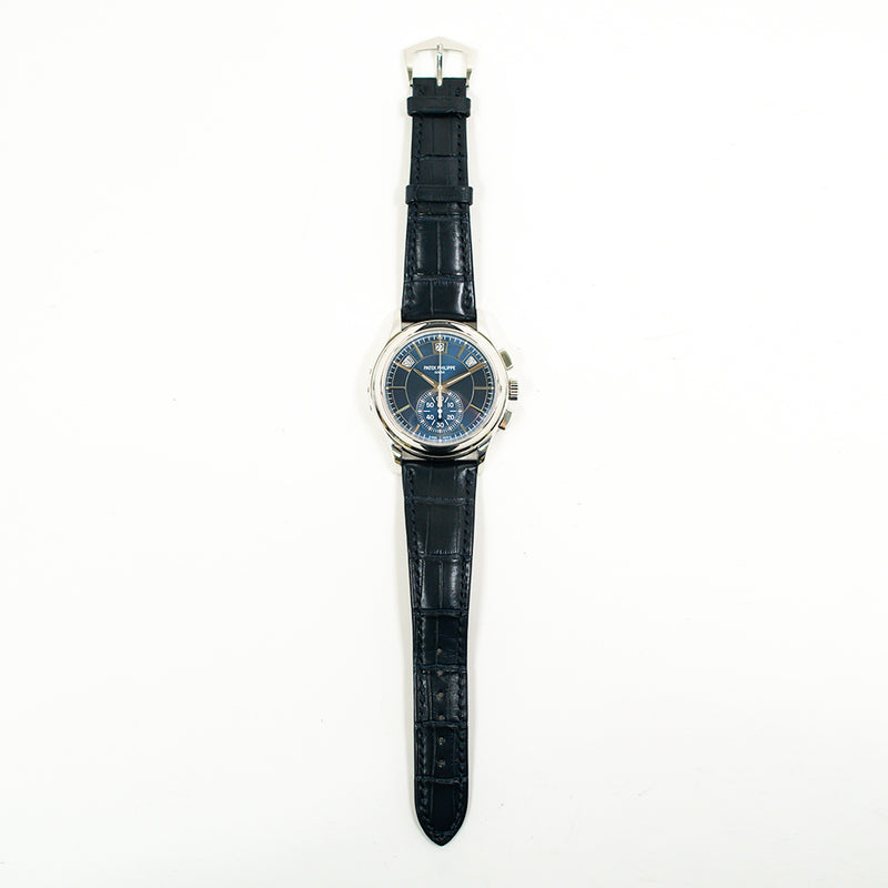 Patek Philippe Complications  Annual Calendar 5905P-001 Blue Dial Sep 2018