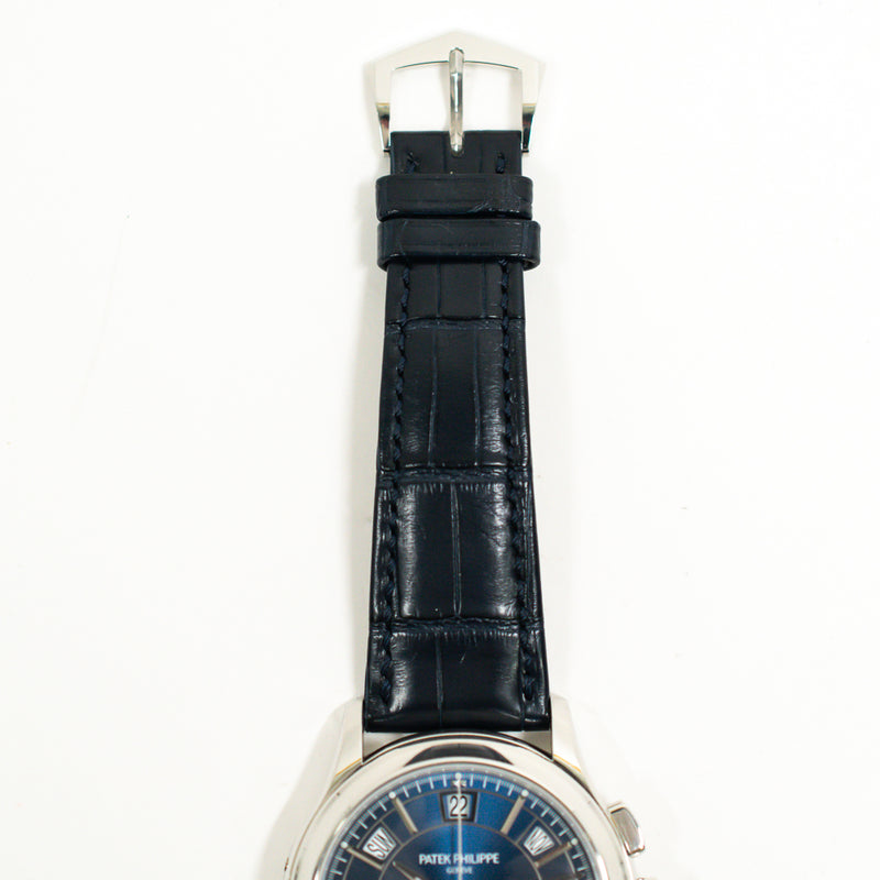 Patek Philippe Complications  Annual Calendar 5905P-001 Blue Dial Sep 2018