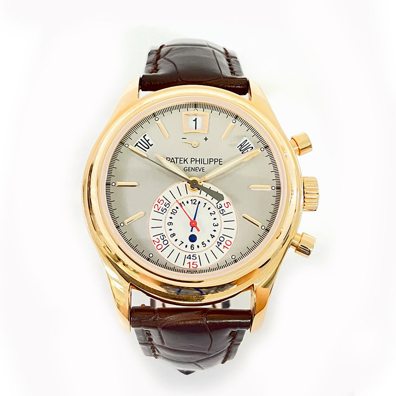 Patek Philippe Complications Annual Calendar Chronograph 5960R-001 Grey Dial Jun 2010
