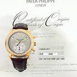Patek Philippe Complications Annual Calendar Chronograph 5960R-001 Grey Dial Jun 2010