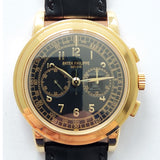 Patek Philippe Complications Chronograph 5070J-001 Black Dial May 2001