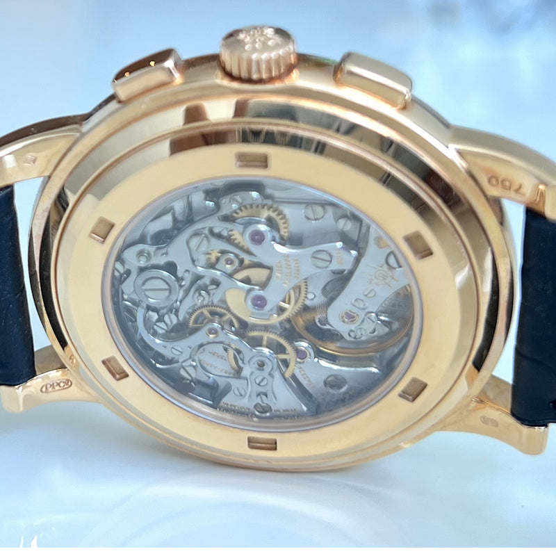 Patek Philippe Complications Chronograph 5070R-001 Silver Dial Dec 2005
