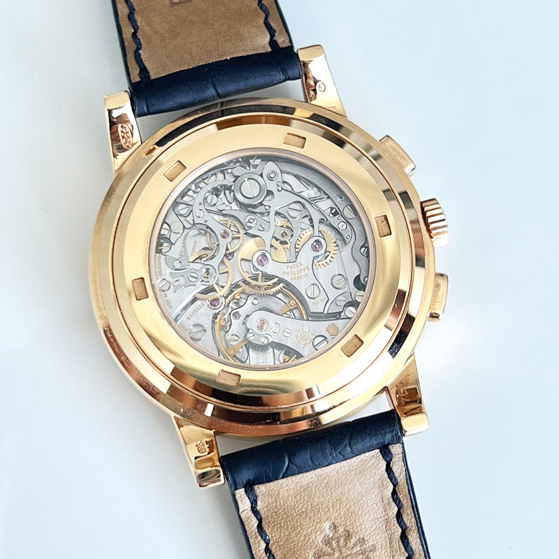 Patek Philippe Complications Chronograph 5070R-001 Silver Dial Dec 2005
