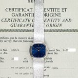 Patek Philippe Ellipse 4216/1 Blue Dial Aug 1977 - View 2