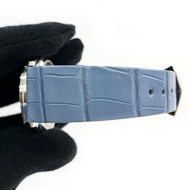 Patek Philippe Ladies Calatrava Joallerie 4997/200G-001 Blue Dial Apr 2022