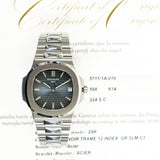 Patek Philippe Nautilus 5711/1A-010 Blue Dial Sep 2016