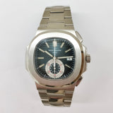 Patek Philippe Nautilus Flyback Chronograph 5980/1A-001 Blue Dial May 2008
