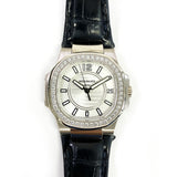 Patek Philippe Nautilus Ladies 7010G-001 Silver Dial Jan 2011