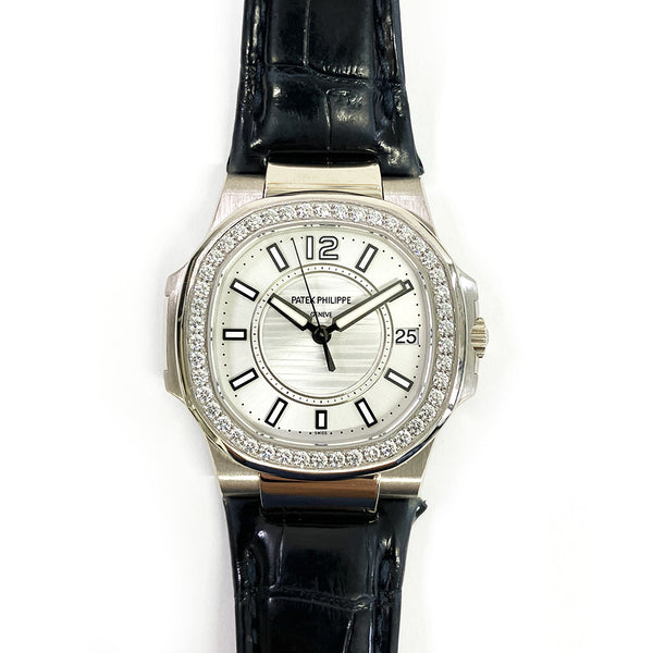 Patek Philippe Nautilus Ladies 7010G-001 Silver Dial Jan 2011