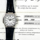 Patek Philippe Nautilus Ladies 7010G-001 Silver Dial Jan 2011