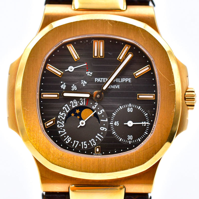 Patek Philippe Nautilus Moon Phases 5712R-001 Black Dial Jul 2014