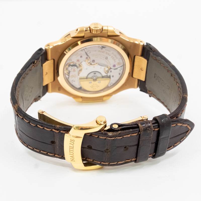 Patek Philippe Nautilus Moon Phases 5712R-001 Black Dial Jul 2014