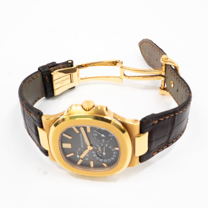 Patek Philippe Nautilus Moon Phases 5712R-001 Black Dial Jul 2014