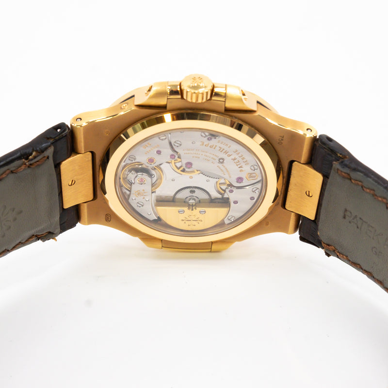 Patek Philippe Nautilus Moon Phases 5712R-001 Black Dial Jul 2014