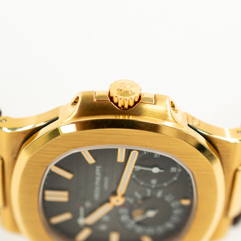 Patek Philippe Nautilus Moon Phases 5712R-001 Black Dial Sep 2010