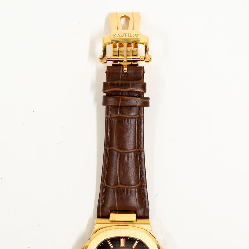 Patek Philippe Nautilus Moon Phases 5712R-001 Black Dial Sep 2010