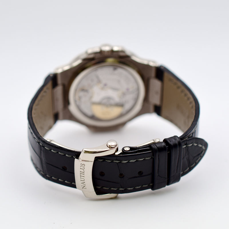 Patek Philippe Nautilus Moonphase 5712G-001 Grey Dial Sep 2016