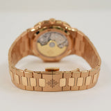 Patek Philippe Nautilus Travel Time Flyback Chronograph 5990/1R-001 Blue Dial Aug 2024