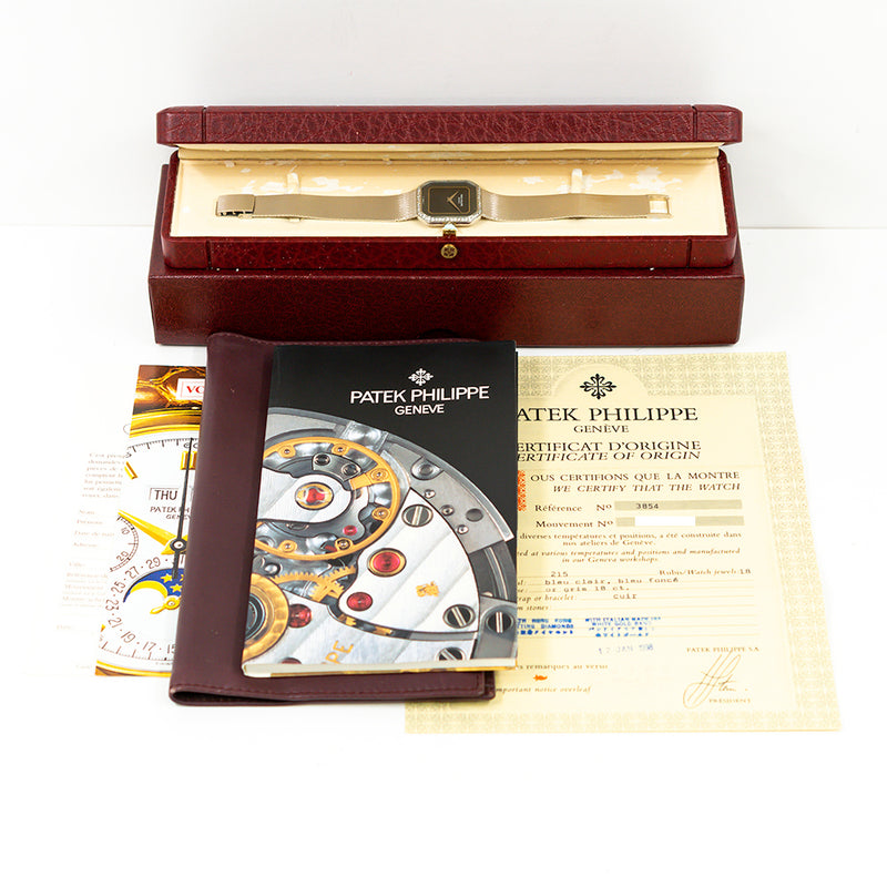 Patek Philippe Octagon 3854 Blue Dial Jan 1998