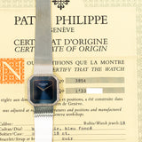 Patek Philippe Octagon 3854 Blue Dial Jan 1998