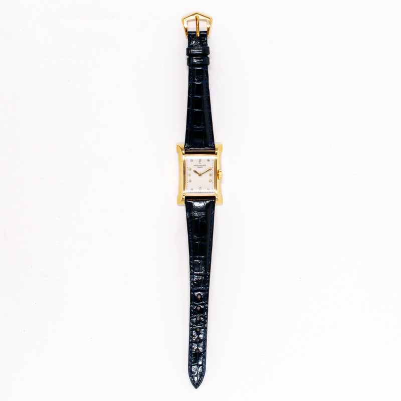 Patek Philippe Pagoda 4900J-001 White Diamond Dial Dec 1997