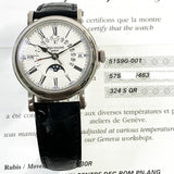 Patek Philippe Perpetual Calendar Retrograde Date 5159G-001 Silver Roman Dial Jan 2014