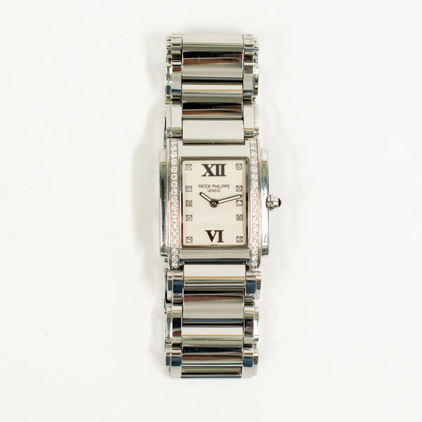 Patek Philippe Twenty~4 4910/10A-011 White Diamond Dial Oct 2013