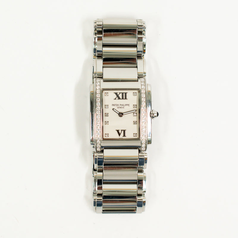 Patek Philippe Twenty~4 4910/10A-011 White Diamond Dial Oct 2013