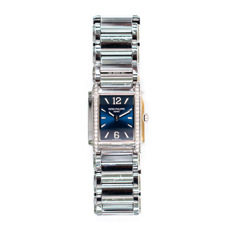 Patek Philippe Twenty~4 4910/1200A-001 Blue Dial Feb 2021