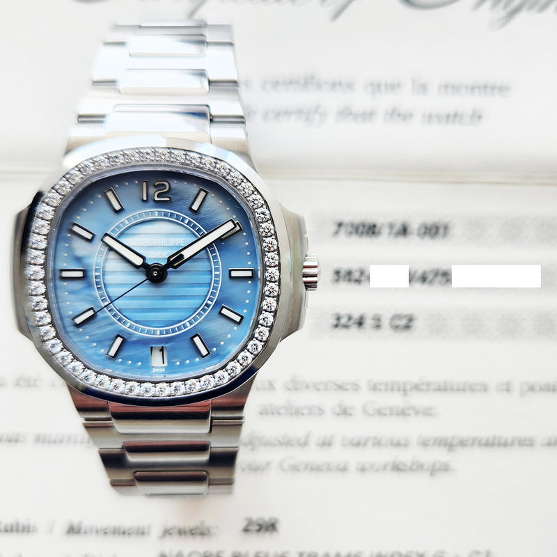 Patek Philippe Twenty~4 7008/1A-001 Mother of Pearl Dial Apr 2014
