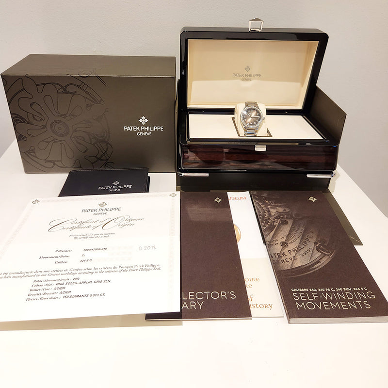 Patek Philippe Twenty~4 7300/1200A-010 Grey Dial Nov 2018